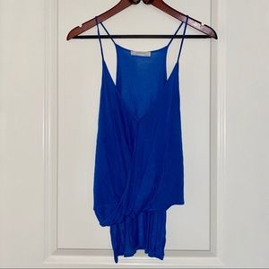 Zara royal blue top